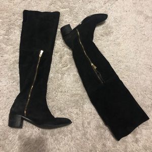 Black Suede Boots